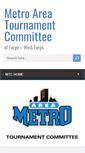 Mobile Screenshot of metrotournament.com